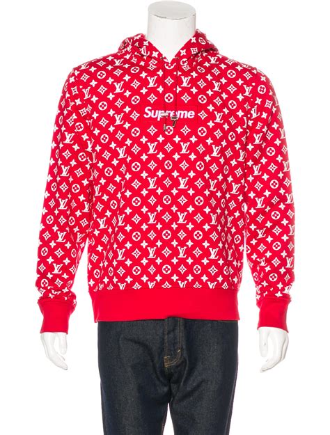 supreme louis vuitton trunk size|supreme x Louis Vuitton hoodie.